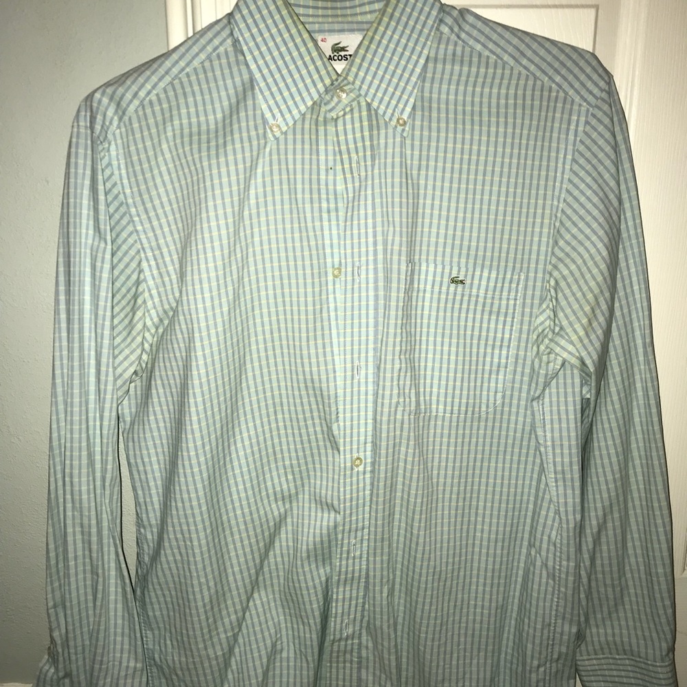Lacoste Non-Wrinkle Pocketed Button Down